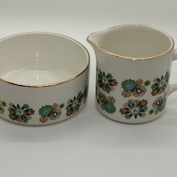 VTG Open Sugar and Creamer Arklow Ireland - Picture 2 of 13